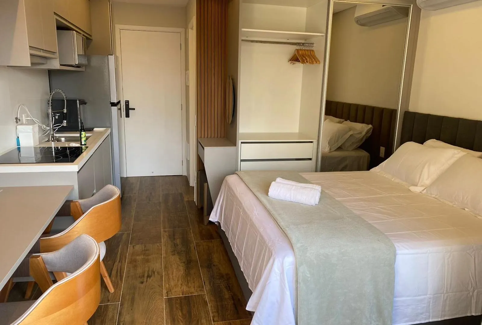 Studio Luxo 300 Meters From The Brooklin Metro Sao Paulo Apartment